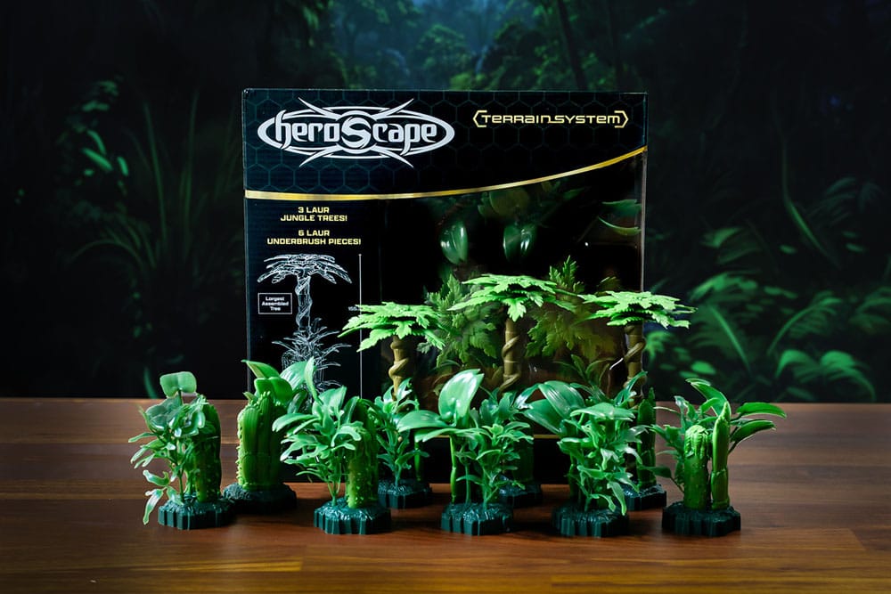 Heroscape The Grove at Laurs Edge Terrain Expansion English Version