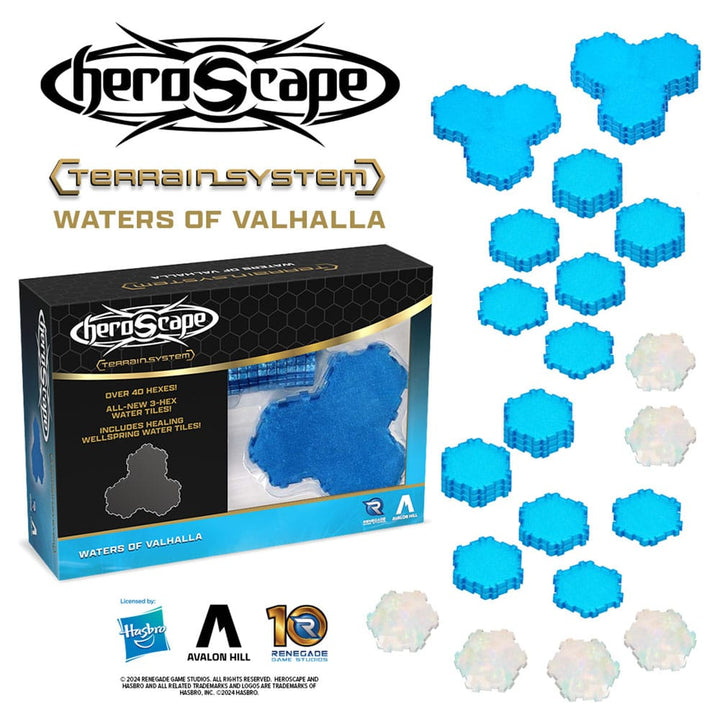 Heroscape Waters of Valhalla Terrain Expansion English Version