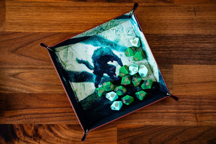 Renegade Game Studios Luna's Fury Werewolf The Apocalypse 5th Edition RPG Dice and Tray Accessory Pack