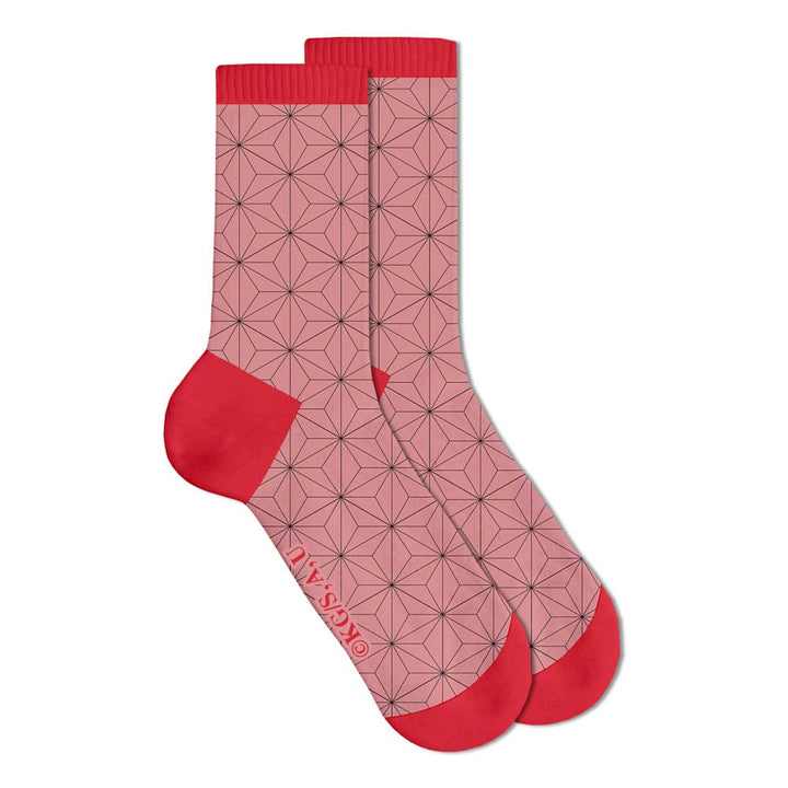 Demon Slayer Kimetsu no Yaiba - Socks 2-Pack - Nezuko Kamado - Size 36-40