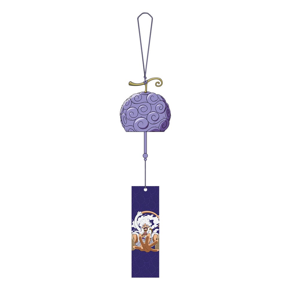 One Piece Wind Bell Furin Gum Gum Fruit with Luffy Figure