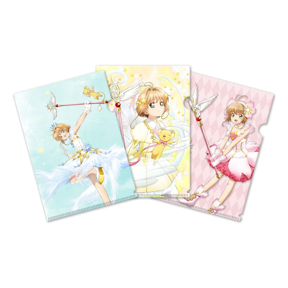 Cardcaptor Sakura Clear Card 3 Piece Clearfile Set