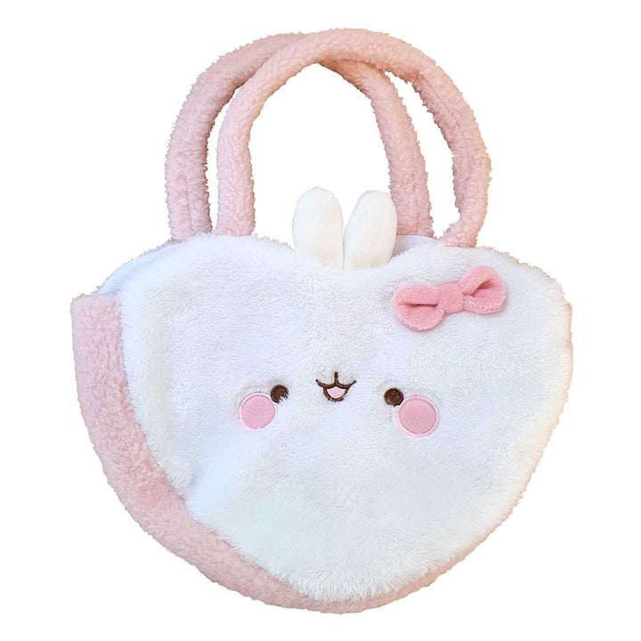 Molang Fluffy Heart 35 x 28 cm Tote Bag