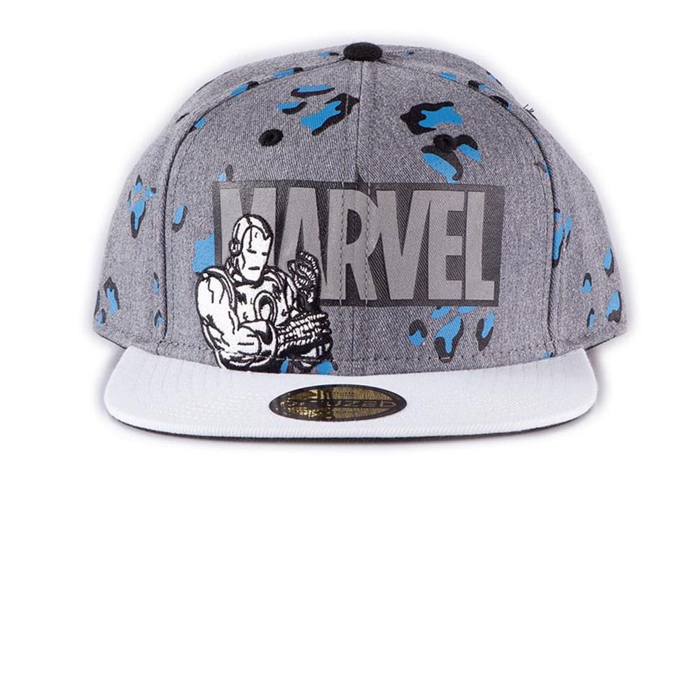 Marvel Retro Classic AOP Logo Snapback Cap