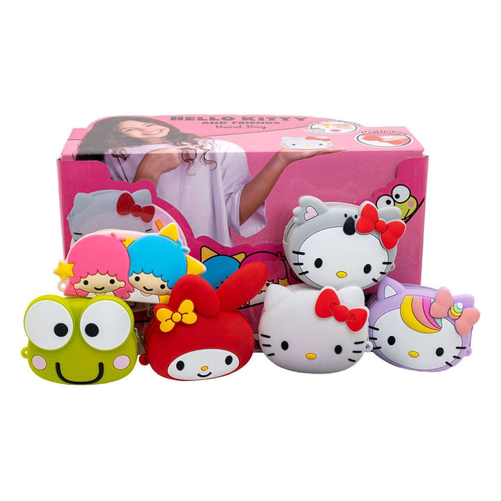 Hello Kitty Wristlet Hand Bag Display 12 Count