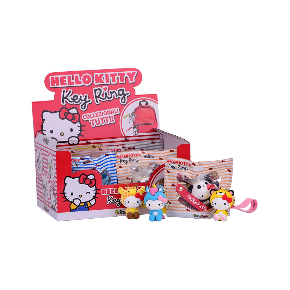 Sanrio Hello Kitty Series 1 Keyring Display Set of 9