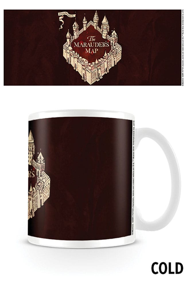 Harry Potter Marauders Map Heat Change Mug