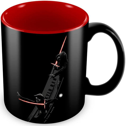 Star Wars EP7 Kylo Poses Black-Red Ceramic Mug