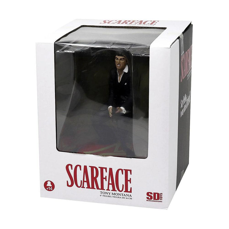 Scarface Tony Montana Shooting 7" Figure (See Description For Bloody Version)