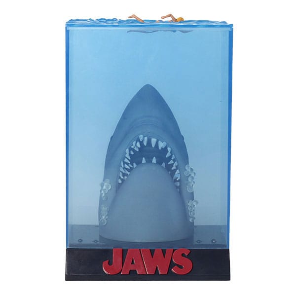 Jaws 50th Anniversary Light-Up 3D Movie Poster Diorama