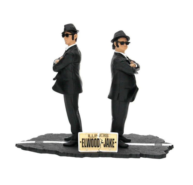 Blues Brothers Jake And Elwood 7" 2 Figure Box Set, side angle