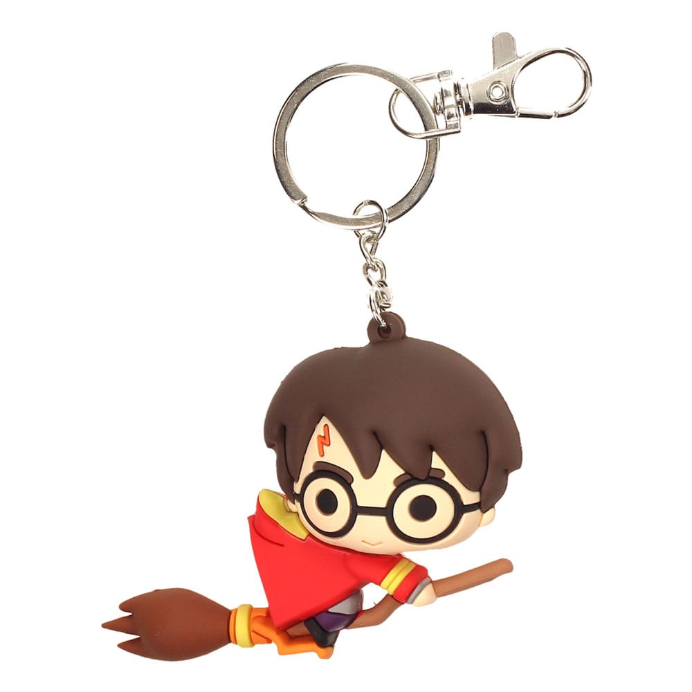 Harry Potter Harry Potter and Broomstick Rubber Keychain 7 cm