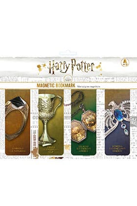 Harry Potter Bookmark Set Magnetic Version B