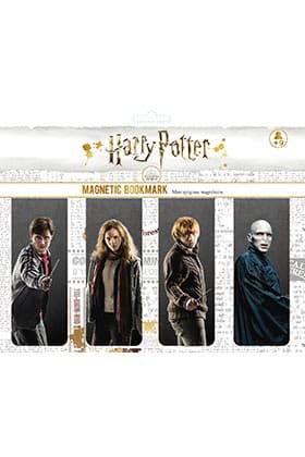 Harry Potter Bookmark Set Magnetic Version C
