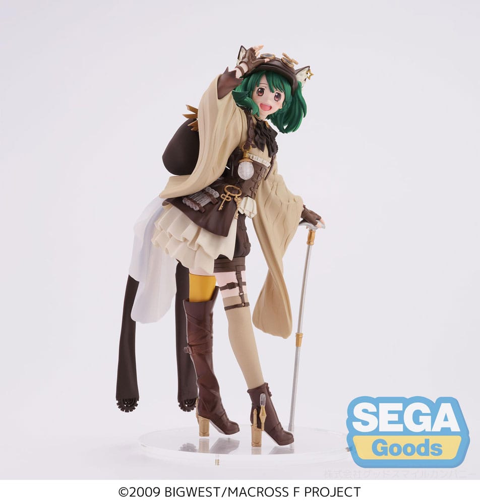 FIGURIZMa Ranka Lee Macross Frontier Oshare Macross Revolution PVC Statue 17cm