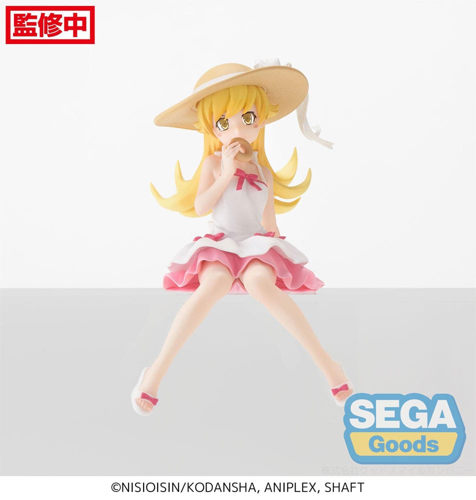 Monogatari Series Shinobu Oshino PM Perching PVC Statue 14 cm