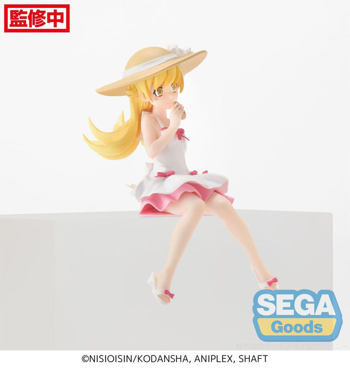 Monogatari Series Shinobu Oshino PM Perching PVC Statue 14 cm