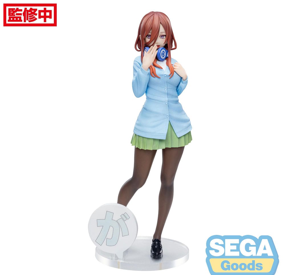 Sega Miku Nakano The Quintessential Quintuplets Specials Luminasta PVC Statue 20cm