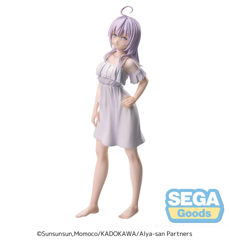 Sega Alya Alya Sometimes Hides Her Feelings in Russian Luminasta PVC Statue Dress Ver 19cm