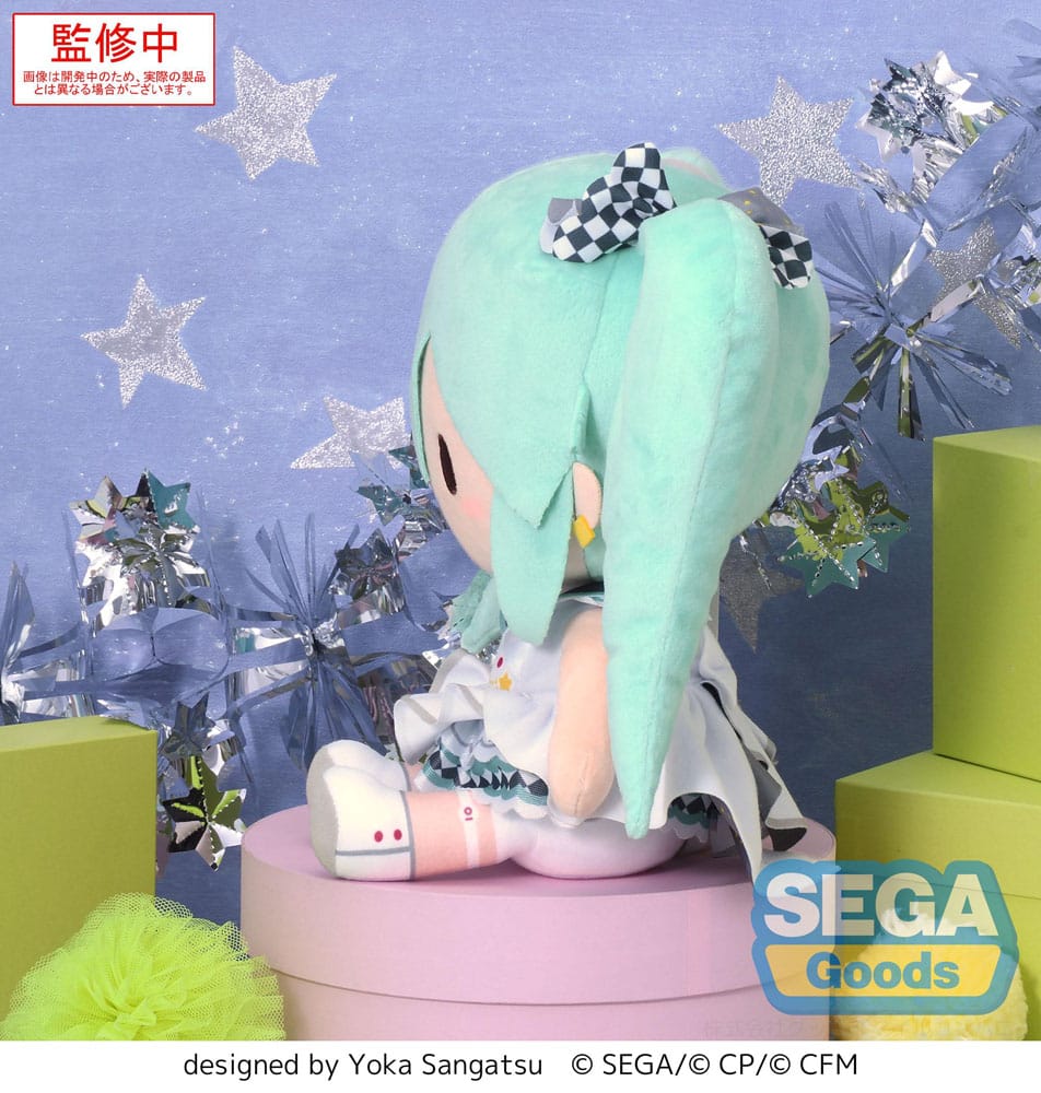 Hatsune Miku Colorful Stage! Fuwa Petit Plush L Stage Sekai Miku