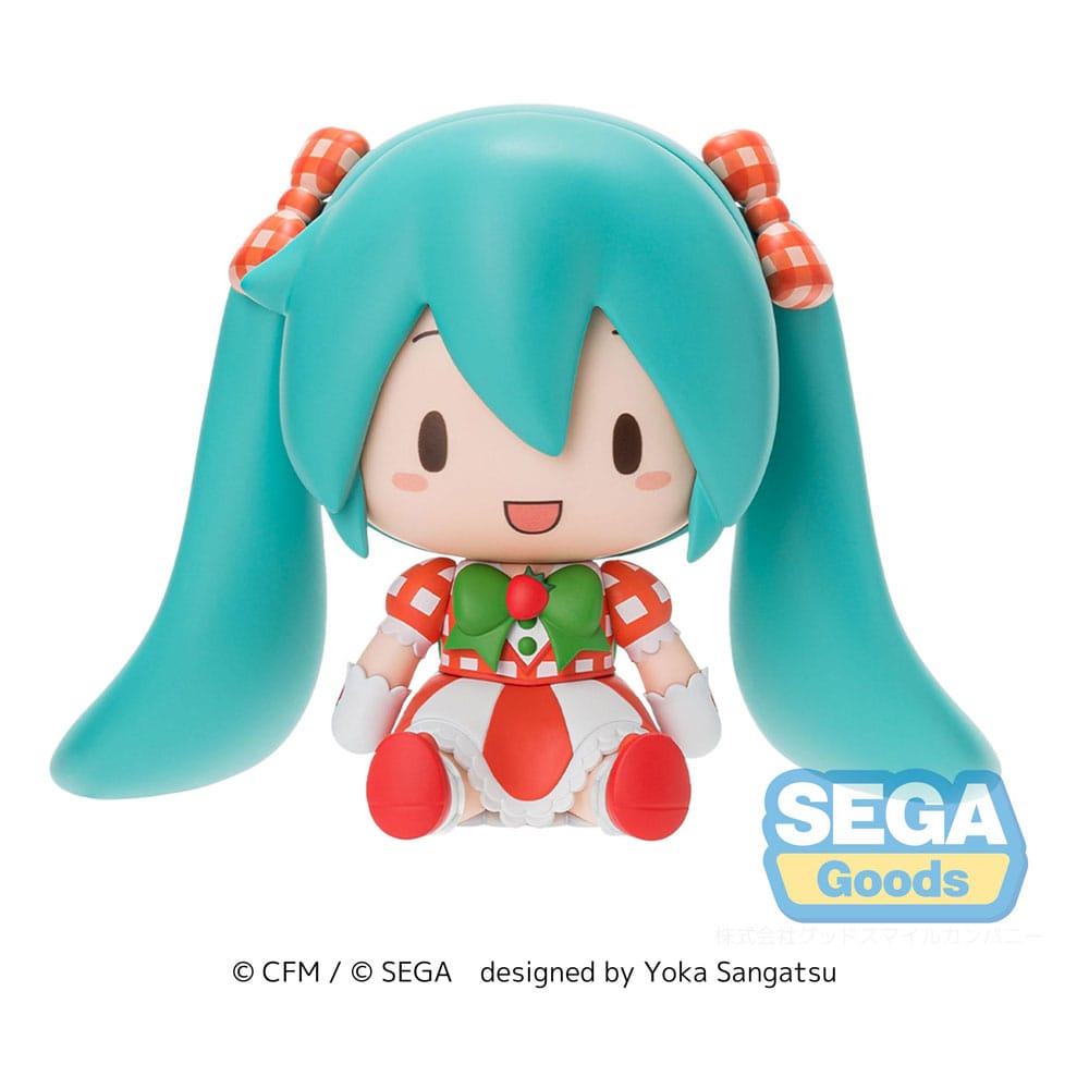 Vocaloid Fuwa Petit Hatsune Miku Lovely Strawberry Chibi Figure