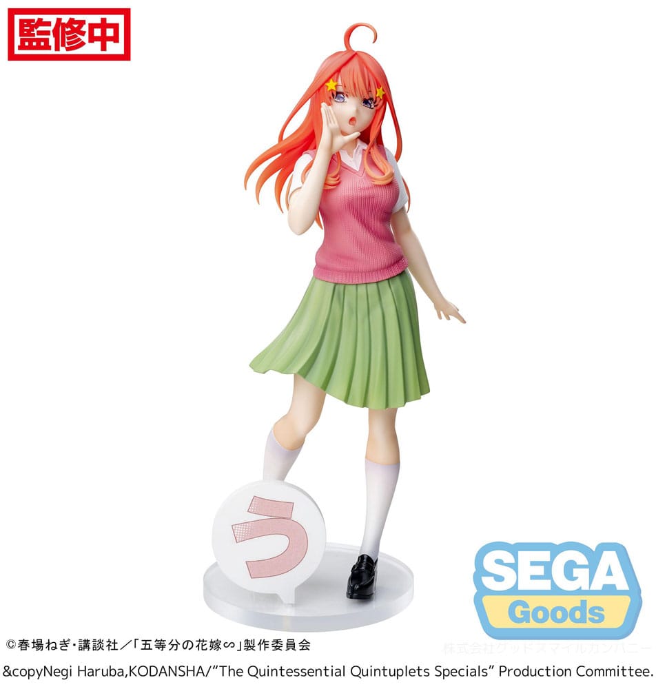Sega Itsuki Nakano The Quintessential Quintuplets Specials Luminasta PVC Statue 20cm