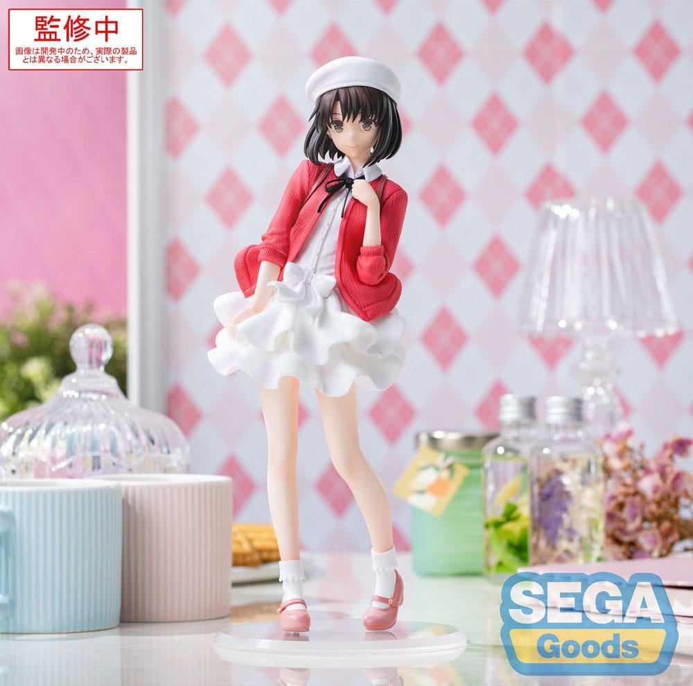 Sega Megumi Kato Saekano the Movie Finale Luminasta PVC Statue Plain Clothes Ver 22cm
