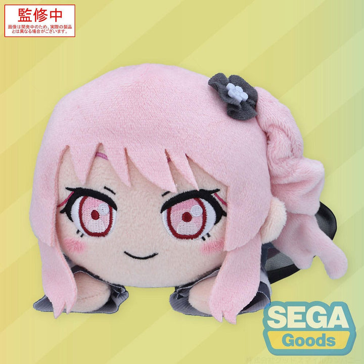 COLORFUL STAGE! The Movie Akiyama Mizuki A Miku Who Can't Sing Nesoberi Lay-Down Plush Figure 16 cm