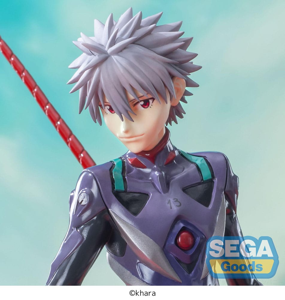 Rebuild of Evangelion Luminasta Kaworu Nagisa x Spear of Longinus Figure