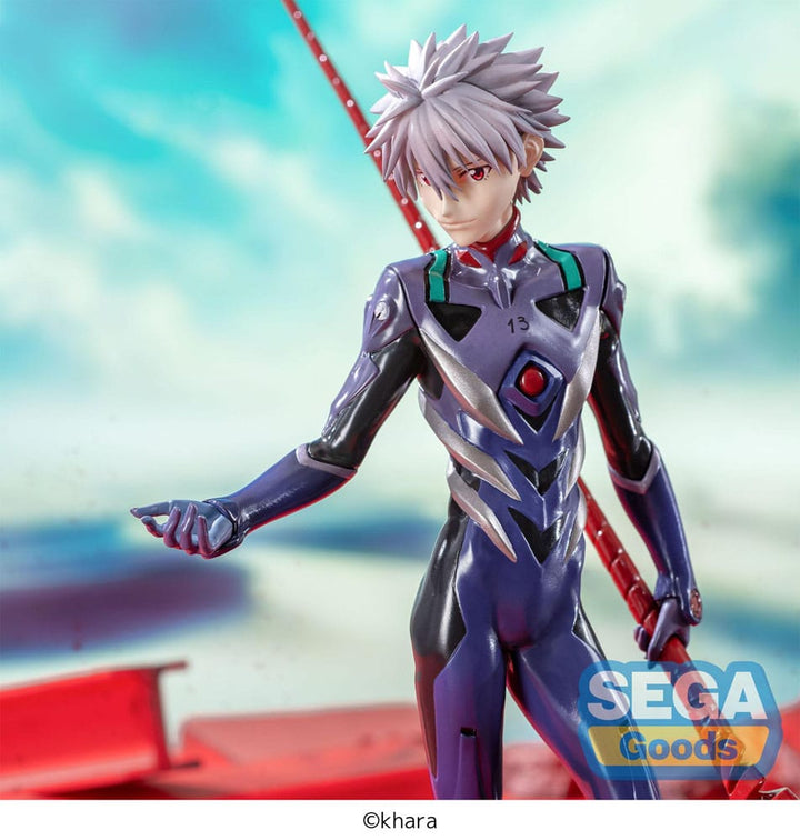 Rebuild of Evangelion Luminasta Kaworu Nagisa x Spear of Longinus Figure