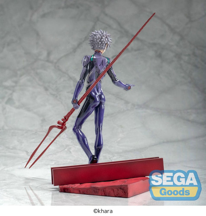 Rebuild of Evangelion Luminasta Kaworu Nagisa x Spear of Longinus Figure