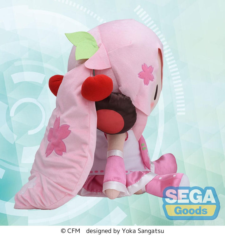 Crypton Hatsune Miku Sakura Miku Fuwa Petit Plush Figure Jumbo 50 cm