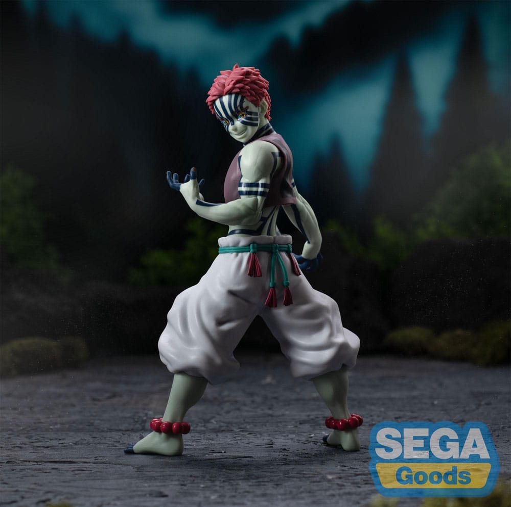 Sega Akaza Demon Slayer Kimetsu no Yaiba SPM PVC Statue 22cm