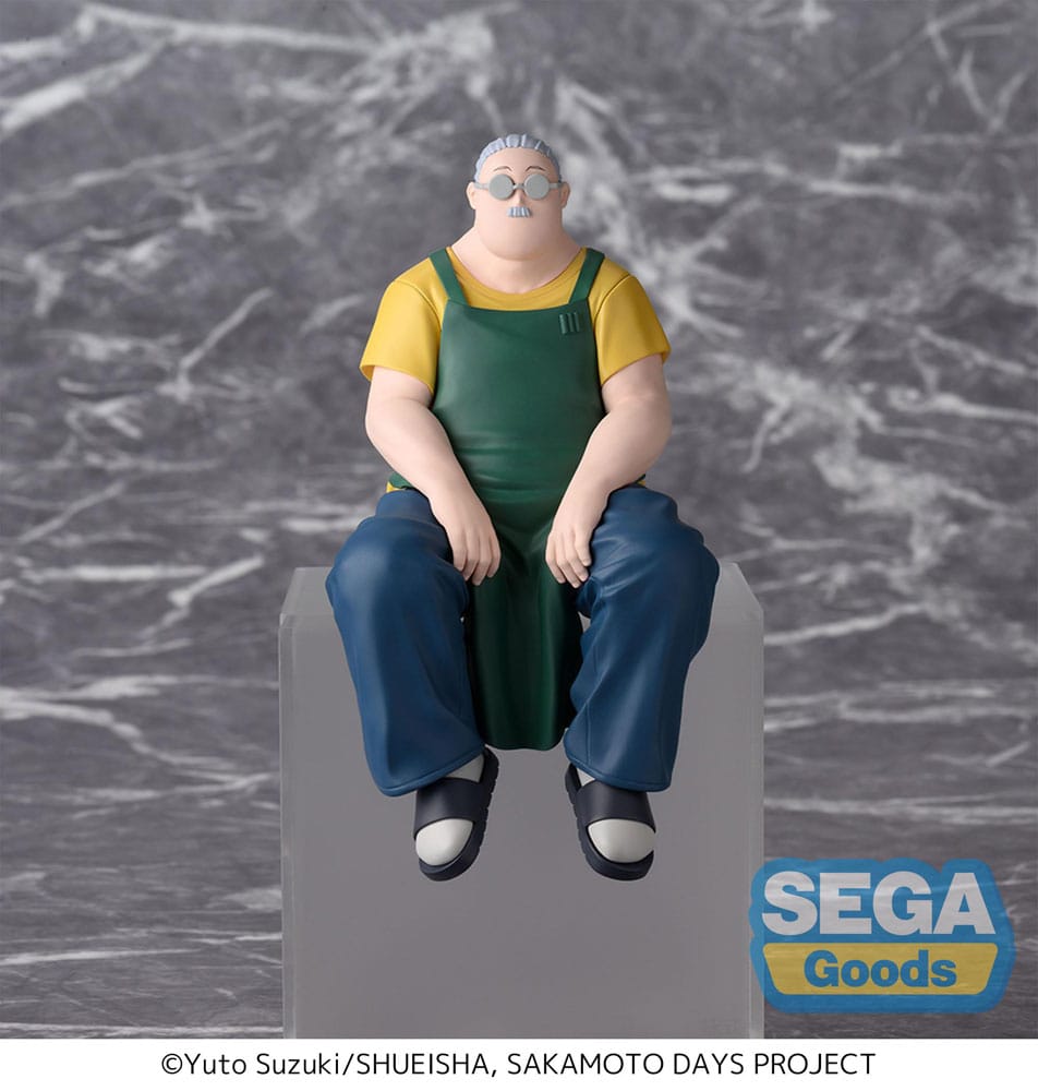 Sega Taro Sakamoto Sakamoto Days PM Perching PVC Statue Store Manager Ver 15cm