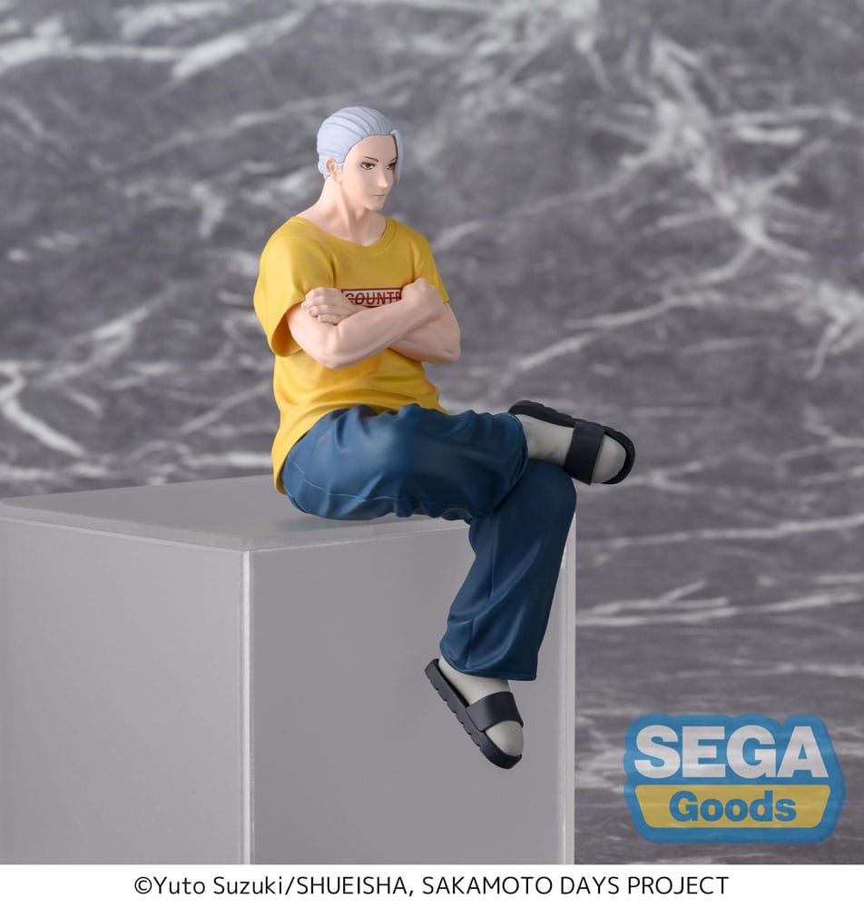 Sakamoto Days Taro Sakamoto Serious Version PM Perching PVC Statue 14 cm