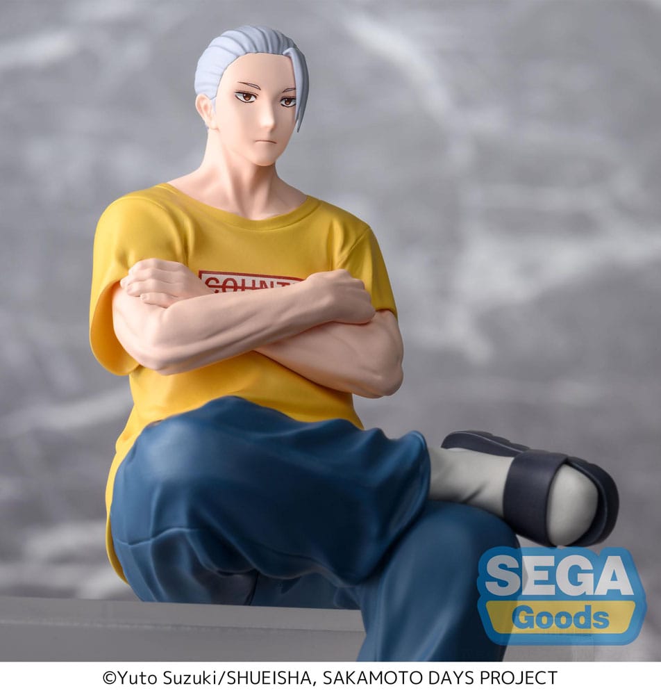 Sakamoto Days Taro Sakamoto Serious Version PM Perching PVC Statue 14 cm