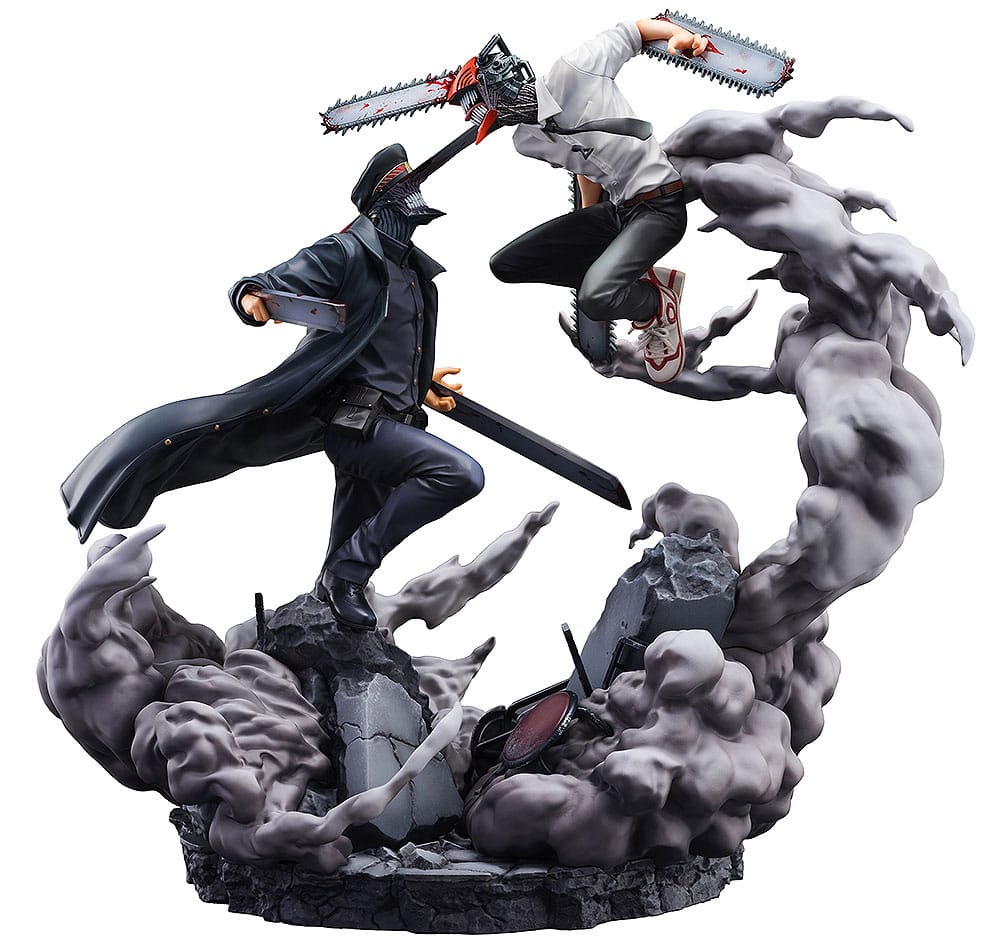 Chainsaw Man Versus Samurai Sword 10" Scale Super Situation Action Figure