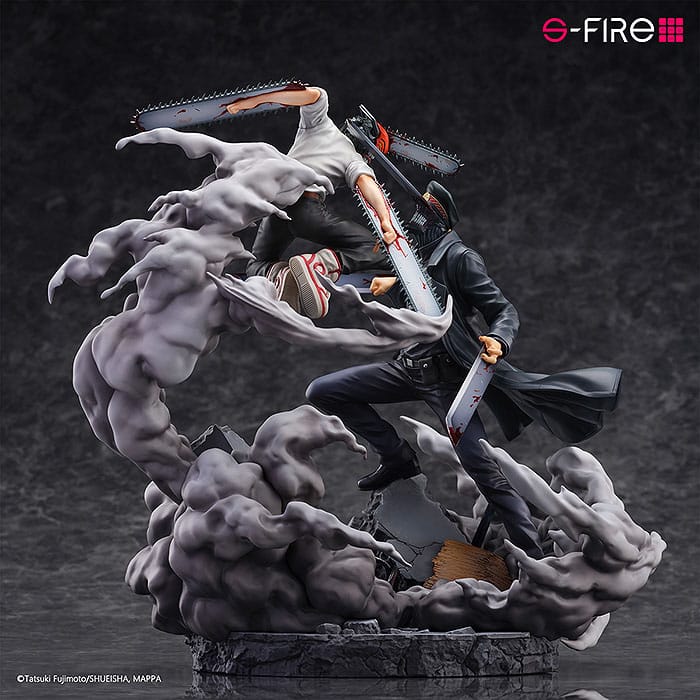 Chainsaw Man Versus Samurai Sword 10" Scale Super Situation Action Figure