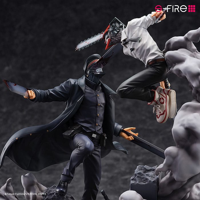 Chainsaw Man Versus Samurai Sword 10" Scale Super Situation Action Figure