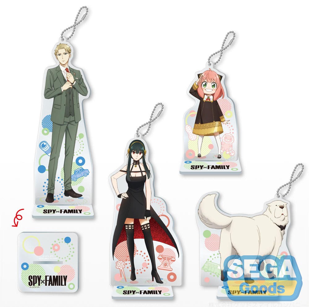 Jujutsu Kaisen Chocokawa Keychain Acrylic Strap with Stand Vol 2 EX Set of 4