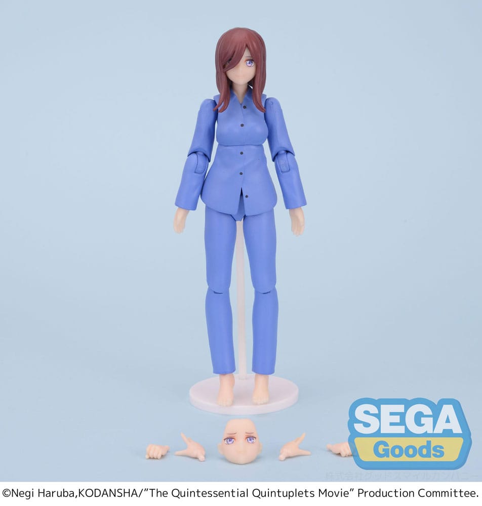 Movingood Miku Nakano The Quintessential Quintuplets Action Figure 15cm