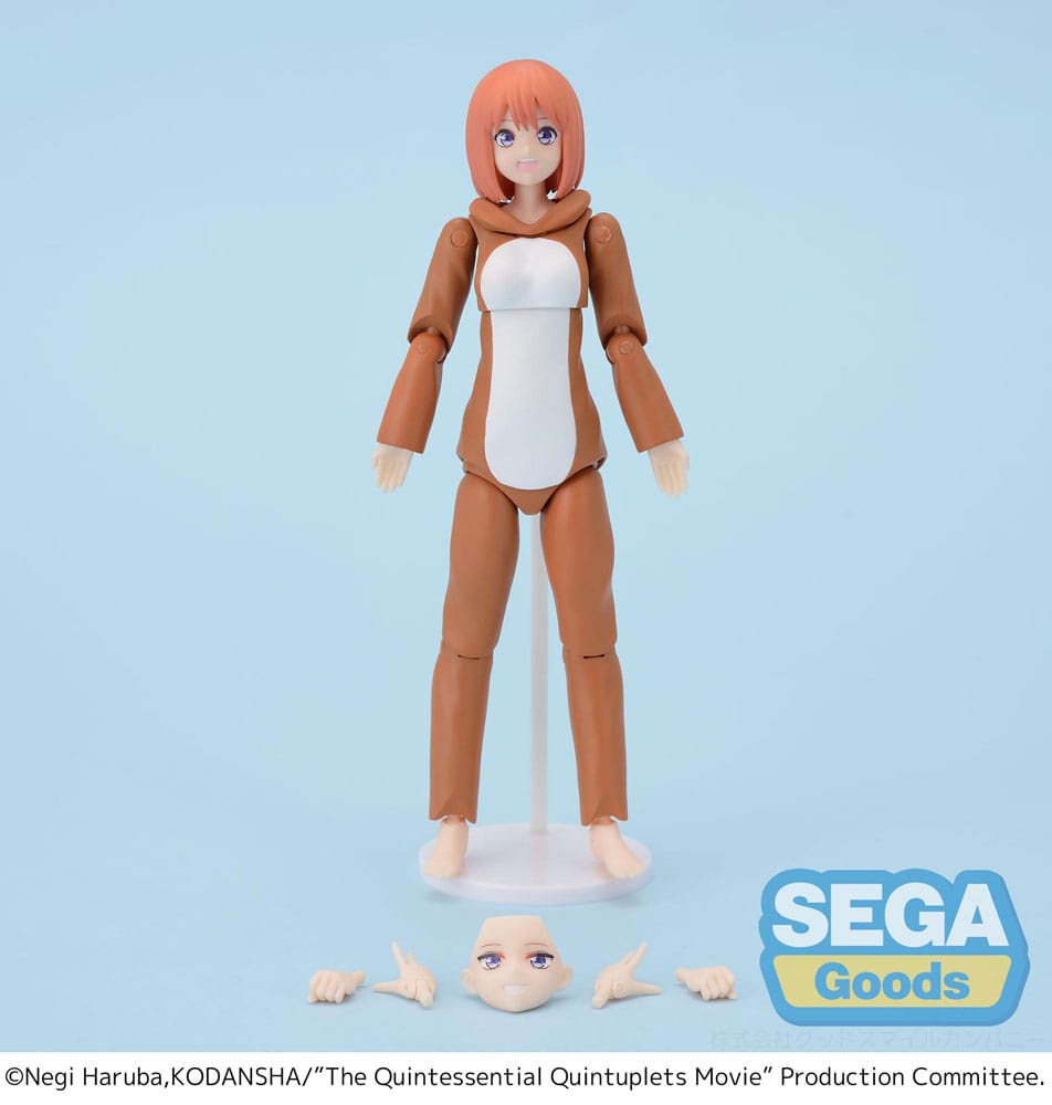 Movingood Yotsuba Nakano The Quintessential Quintuplets Action Figure 15cm