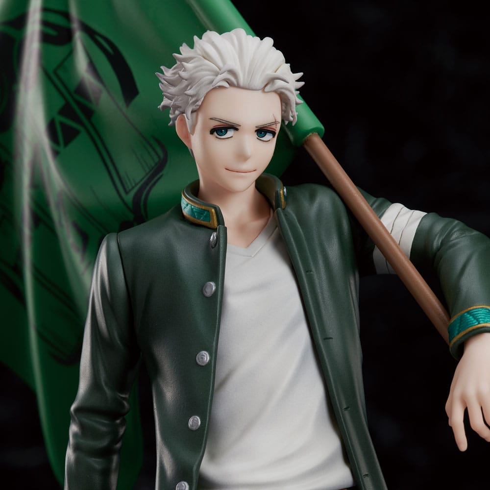 Hajime Umemiya Wind Breaker Limited PVC Statue with Flag 20 cm