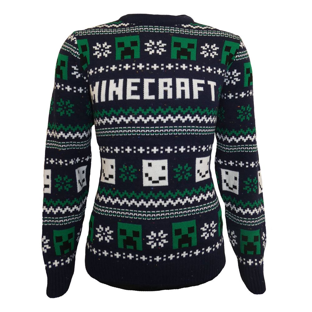 Minecraft Christmas Jumper Sweatshirt Size S