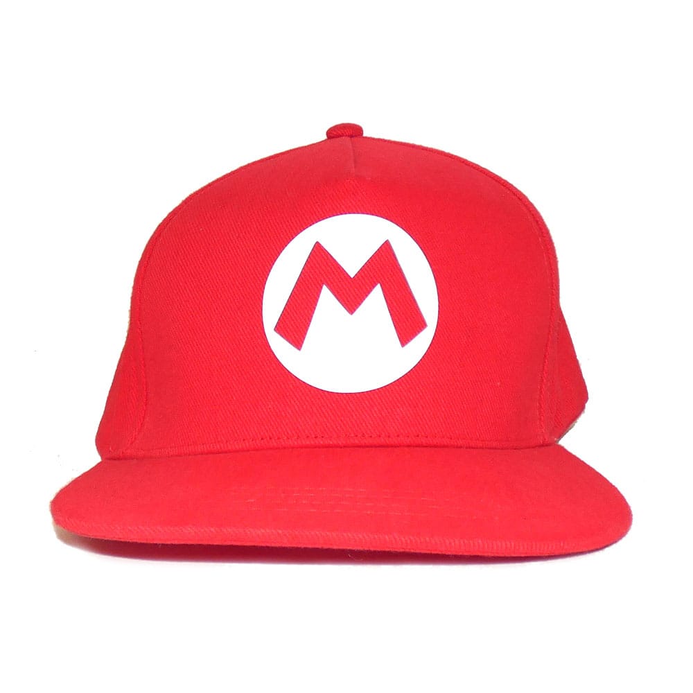 Super Mario Mario Badge Snapback Cap
