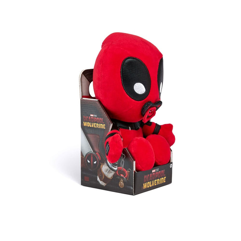 Marvel Deadpool & Wolverine Babypool 25cm Plush, close-up detail