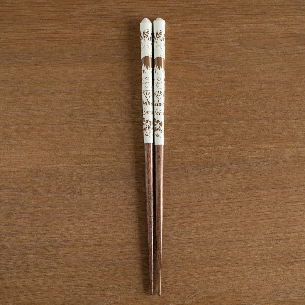 Studio Ghibli Kiki Kikis Delivery Service Chopsticks Lacquered Sketch Yellow 21cm