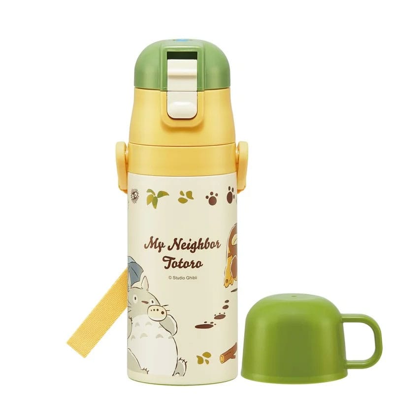 Studio Ghibli Totoro My Neighbor Totoro Water Bottle Double Opening 420ml