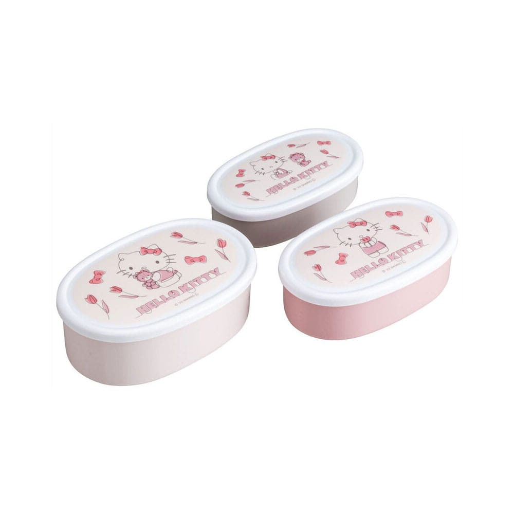 Hello Kitty Chan Hello Kitty Set of 3 Lunch Box