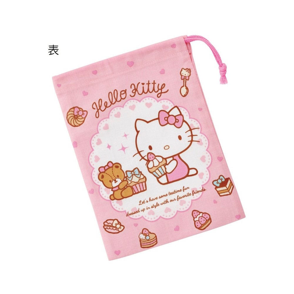 Hello Kitty Sweety Pink Hello  Set of 3 Lunch Box